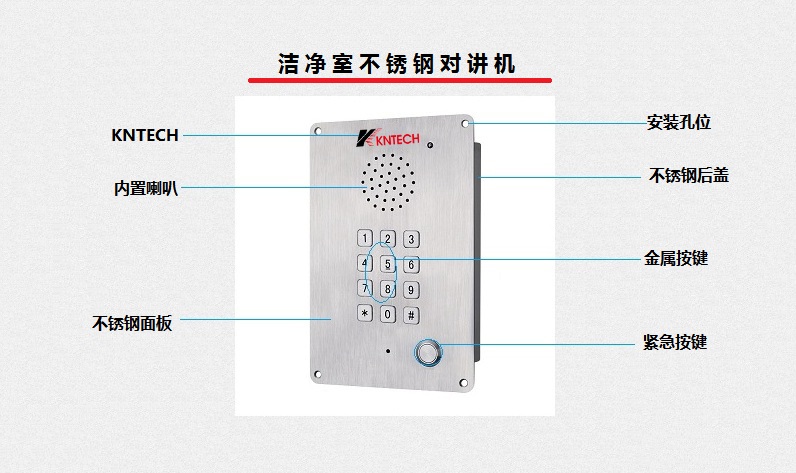 ip 洁净室对讲机